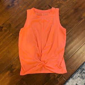 Athleta girl twist front top